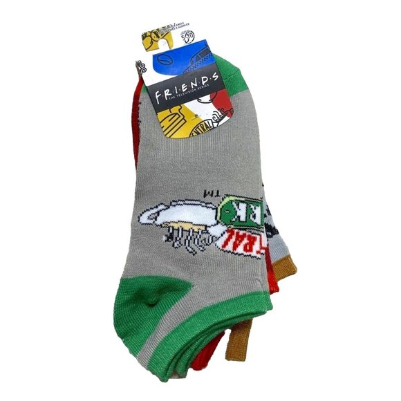 Friends TV Show Ankle Socks - 3 pack - NWT, Size O/S, Mix and Match Ankle Sock P - Picture 1 of 8
